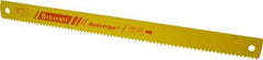 Starrett - 18" Long, 4 Teeth per Inch, High Speed Steel Power Hacksaw Blade - Toothed Edge, 1-1/2" Wide x 0.075" Thick - USA Tool & Supply