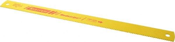 Starrett - 18" Long, 6 Teeth per Inch, High Speed Steel Power Hacksaw Blade - Toothed Edge, 1-1/2" Wide x 0.075" Thick - USA Tool & Supply