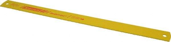 Starrett - 21" Long, 6 Teeth per Inch, High Speed Steel Power Hacksaw Blade - Toothed Edge, 1-3/4" Wide x 0.088" Thick - USA Tool & Supply