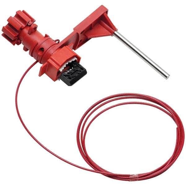 Brady - Pneumatic & Valve Lockouts Type: Universal Valve Lockout Maximum Valve Handle Size (Inch): 1 - USA Tool & Supply