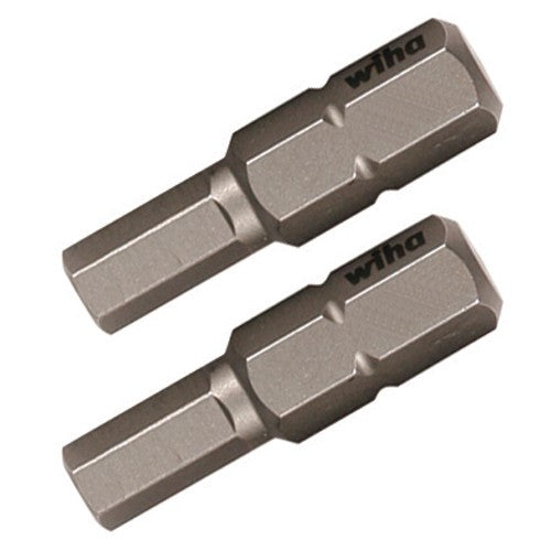 Hex Metric Insert Bit 8.0 × 25mm (2 Bit Pack) - USA Tool & Supply