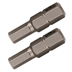 Hex Metric Insert Bit 10.0 × 25mm (2 Bit Pack) - USA Tool & Supply
