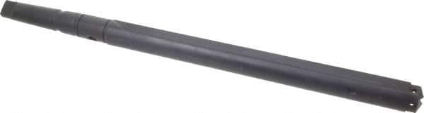 Allied Machine and Engineering - Series 3, 1-13/32 to 1-7/8" Diam, 4MT Taper Shank, Straight Flute Spade Drill - 13-3/4" Max Depth, 17-1/8" Body Length, 21-9/16" OAL, Extended Length, Through Coolant - USA Tool & Supply