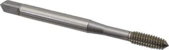 OSG - #8-32 UNC H2 Thread Limit Plug Thread Forming Tap - Cobalt, Bright Finish, 2-1/8" OAL, 3/4" Thread Length, Right Hand Thread, Series HY-PRO NRT - USA Tool & Supply