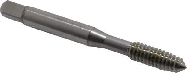 OSG - 1/4-20 UNC H3 Thread Limit Plug Thread Forming Tap - Cobalt, Bright Finish, 2-1/2" OAL, 1" Thread Length, Right Hand Thread, Series HY-PRO NRT - USA Tool & Supply