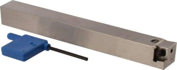 Iscar - PCLC, Right Hand Cut, 5/8" Shank Height x 5/8" Shank Width, Neutral Rake Indexable Turning Toolholder - 5.9" OAL, CC.T 3 Insert Compatibility, Series Isoturn - USA Tool & Supply