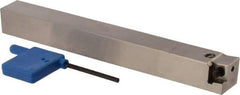 Iscar - PCLC, Right Hand Cut, 5/8" Shank Height x 5/8" Shank Width, Neutral Rake Indexable Turning Toolholder - 5.9" OAL, CC.T 3 Insert Compatibility, Series Isoturn - USA Tool & Supply
