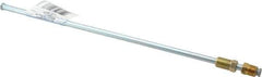 AGS Company - 1/4" OD x 12" Long, Automotive Brake Line - Steel with Galvanized Zinc Coating - USA Tool & Supply