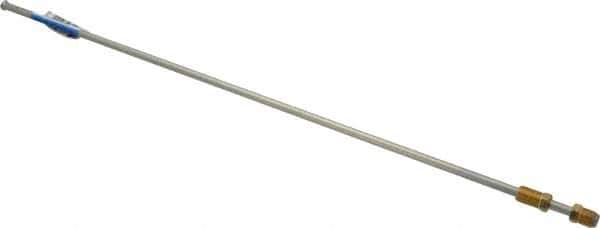 AGS Company - 1/4" OD x 20" Long, Automotive Brake Line - Steel with Galvanized Zinc Coating - USA Tool & Supply