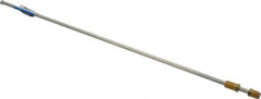 AGS Company - 1/4" OD x 20" Long, Automotive Brake Line - Steel with Galvanized Zinc Coating - USA Tool & Supply