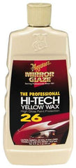 Mirror Glaze - Automotive Liquid Yellow Wax - 16 oz Bottle - USA Tool & Supply