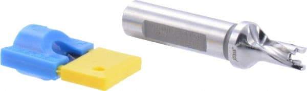 Iscar - 0.315" to 0.331" Diam, 1.5xD, 0.47" Max Depth, 1/2" Shank Diam, 2.87" OAL, Replaceable-Tip Drill - FCP, ICK, ICK-2M, ICM, ICP, iCP-2M Insert, 73382954 Toolholder, Series SumoCham - USA Tool & Supply