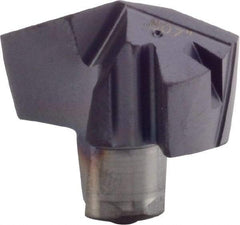 Iscar - Series ICP, 20.5mm Diam Grade IC908 140° Replaceable Drill Tip - Carbide, TiAlN Finish, 20 Seat Size - USA Tool & Supply
