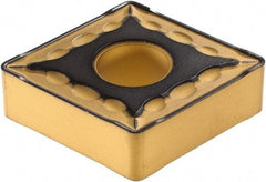 Sumitomo - CNMG643 EMU Grade YB100 Carbide Turning Insert - Al2O3 Finish, 80° Diamond, 3/4" Inscr Circle, 1/4" Thick, 3/64" Corner Radius - USA Tool & Supply