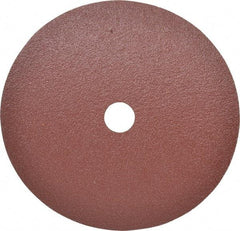 3M - 7" Diam 7/8" Hole 80 Grit Fiber Disc - Medium Grade, Ceramic, 8,600 Max RPM, Series 982C - USA Tool & Supply
