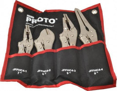 Proto - 4 Piece, 12.3" Long, Metal Hose Clamp Pliers - For Use with All Vehicles - USA Tool & Supply