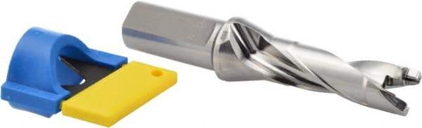 Iscar - 0.866" to 0.902" Diam, 3xD, 2.6" Max Depth, 1" Shank Diam, 6.17" OAL, Replaceable-Tip Drill - FCP, ICK, ICK-2M, ICM, ICN, ICP, iCP-2M Insert, 22 Seat Size, 73438798 Toolholder, Series SumoCham - USA Tool & Supply