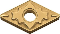 Kyocera - DNMG431 HQ Grade CA5525 Carbide Turning Insert - TiCN/Al2O3/TiN Finish, 55° Diamond, 1/2" Inscr Circle, 3/16" Thick, 1/64" Corner Radius - USA Tool & Supply
