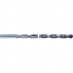 Guhring - 35/64" 135° Spiral Flute Solid Carbide Screw Machine Drill Bit - USA Tool & Supply