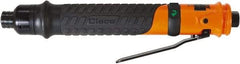 Dotco - 1/4" Bit Holder, 660 RPM, Inline Handle Air Screwdriver - 10 to 45 In/Lb Torque, 1/8" Inlet, 11 CFM - USA Tool & Supply