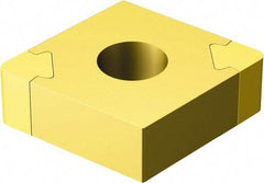 Sandvik Coromant - CNGA322 WH Grade 7015 CBN Turning Insert - TiN Finish, 80° Diamond, 3/8" Inscr Circle, 1/8" Thick, 1/32" Corner Radius - USA Tool & Supply