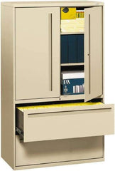 Hon - File & Cabinet Combinations Type: File/Cabinet Combo Color: Putty - USA Tool & Supply