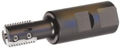 Kennametal - 0.87" Cut Diam, 1" Shank Diam, Internal/External Indexable Thread Mill - 3 Inserts, Toolholder Style TM, 4.6" OAL - USA Tool & Supply