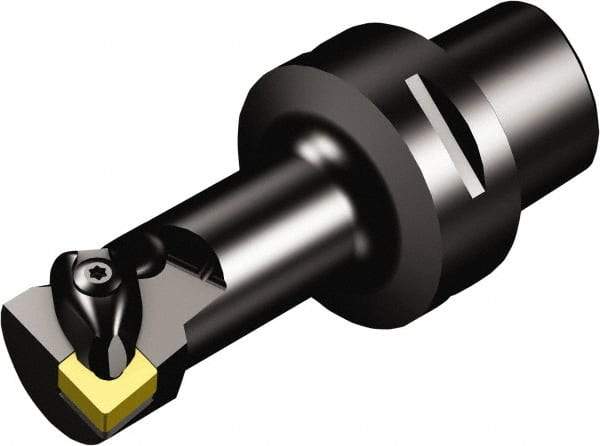 Sandvik Coromant - Left Hand Cut, Size C5, CNMG 432 Insert Compatiblity, Modular Turning & Profiling Cutting Unit Head - 17mm Ctr to Cutting Edge, 90mm Head Length, Through Coolant, Series T-Max P - USA Tool & Supply