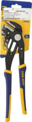 Irwin - 12" OAL, 2-3/4" Jaw Length, Groovelock Pliers - Smooth Jaw, Smooth Head, ProTouch Handles - USA Tool & Supply