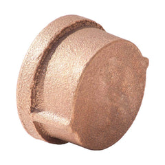 Merit Brass - Brass & Chrome Pipe Fittings Type: Cap Fitting Size: 1/8 - USA Tool & Supply