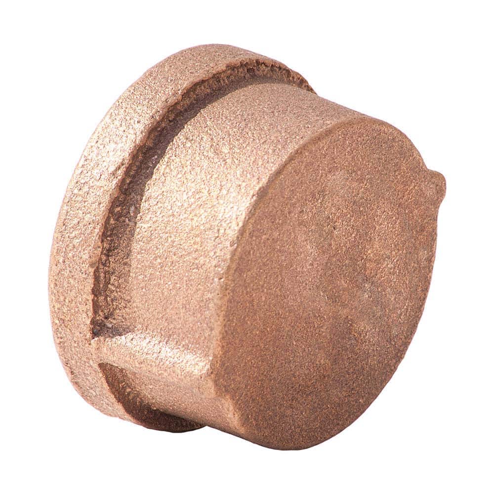 Merit Brass - Brass & Chrome Pipe Fittings Type: Cap Fitting Size: 1 - USA Tool & Supply