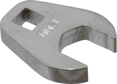 Proto - 1/4" Drive, 12mm, Chrome Finish, Crowfoot Wrench - 61/64" Head Diam, 1.17" OAL, 0.218" Head Thickness - USA Tool & Supply