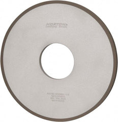 Norton - 10" Diam x 3" Hole x 1/2" Thick, 180 Grit Surface Grinding Wheel - Diamond, Type 1A1, Very Fine Grade, Resinoid Bond - USA Tool & Supply
