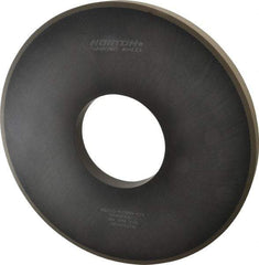 Norton - 14" Diam x 5" Hole x 1" Thick, 120 Grit Surface Grinding Wheel - Diamond, Type 1A1, Fine Grade, Resinoid Bond - USA Tool & Supply