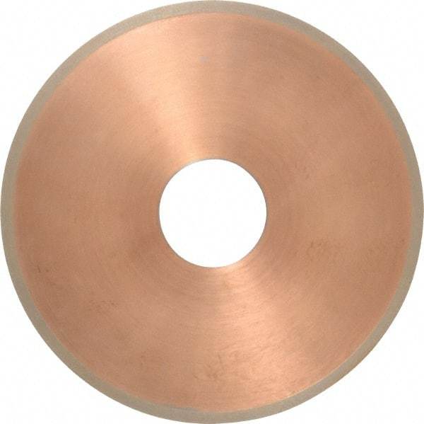 Norton - 5" Diam x 1-1/4" Hole, 320 Grit Surface Grinding Wheel - Diamond, Type 1A1R, Fine Grade - USA Tool & Supply