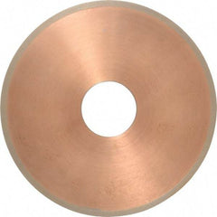 Norton - 5" Diam x 1-1/4" Hole, 320 Grit Surface Grinding Wheel - Diamond, Type 1A1R, Fine Grade - USA Tool & Supply