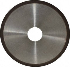 Norton - 6" Diam x 1-1/4" Hole, 100 Grit Surface Grinding Wheel - Type 1A1R, Coarse Grade - USA Tool & Supply