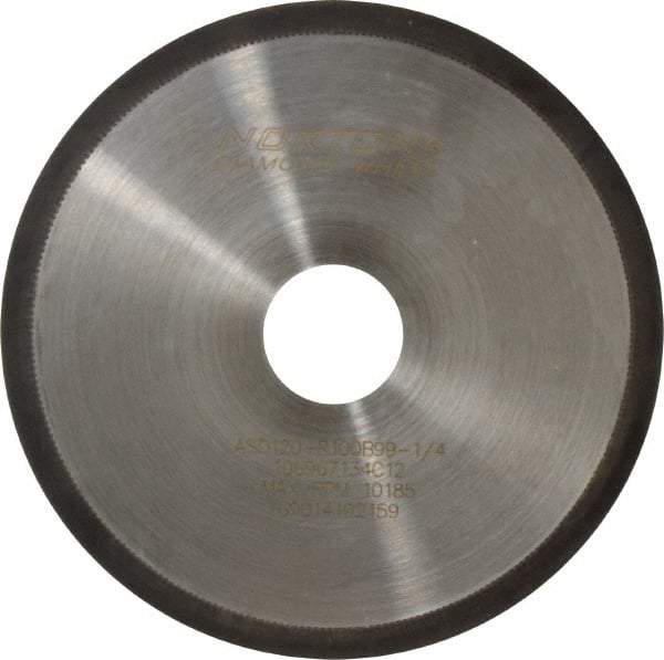 Norton - 6" Diam x 1-1/4" Hole, 120 Grit Surface Grinding Wheel - Type 1A1R, Coarse Grade - USA Tool & Supply
