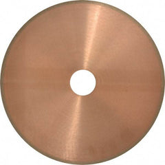 Norton - 8" Diam x 1-1/4" Hole, 180 Grit Surface Grinding Wheel - Diamond, Type 1A1R, Medium Grade - USA Tool & Supply