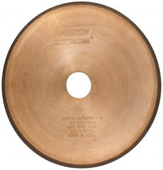 Norton - 8" Diam x 1-1/4" Hole, 180 Grit Surface Grinding Wheel - Diamond, Type 1A1R, Medium Grade - USA Tool & Supply