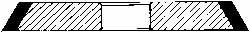Norton - 6" Diam x 1-1/4" Hole x 3/32" Thick, 320 Grit Surface Grinding Wheel - Diamond, Type 1V1P, Extra Fine Grade, Resinoid Bond - USA Tool & Supply