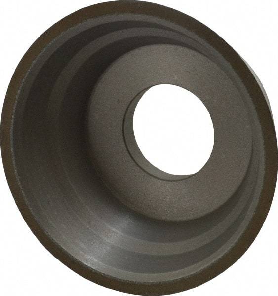 Norton - 3-3/4" Diam, 1-1/4" Hole Size, 1-1/2" Overall Thickness, 150 Grit, Type 11 Tool & Cutter Grinding Wheel - Very Fine Grade, CBN, Resinoid Bond - USA Tool & Supply