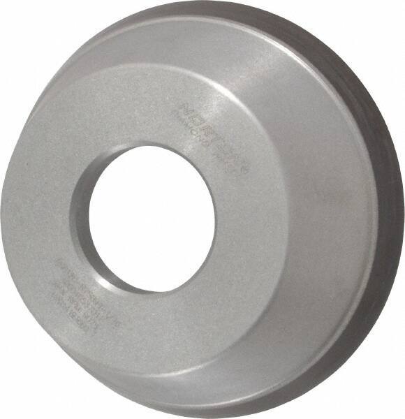 Norton - 3-3/4" Diam, 1-1/4" Hole Size, 1-1/2" Overall Thickness, 120 Grit, Type 11 Tool & Cutter Grinding Wheel - Fine Grade, Diamond, Resinoid Bond - USA Tool & Supply