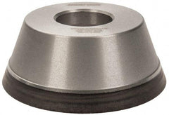 Norton - 3-3/4" Diam, 1-1/4" Hole Size, 1-1/2" Overall Thickness, 120 Grit, Type 11 Tool & Cutter Grinding Wheel - Fine Grade, Diamond, Resinoid Bond - USA Tool & Supply