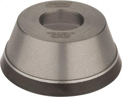 Norton - 3-3/4" Diam, 1-1/4" Hole Size, 1-1/2" Overall Thickness, 180 Grit, Type 11 Tool & Cutter Grinding Wheel - Very Fine Grade, Diamond, Resinoid Bond - USA Tool & Supply