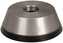 Norton - 5" Diam, 1-1/4" Hole Size, 1-3/4" Overall Thickness, 150 Grit, Type 11 Tool & Cutter Grinding Wheel - Very Fine Grade, Diamond, Resinoid Bond - USA Tool & Supply