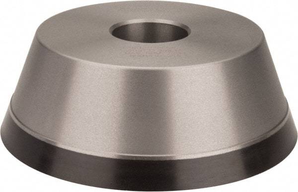 Norton - 5" Diam, 1-1/4" Hole Size, 1-3/4" Overall Thickness, 180 Grit, Type 11 Tool & Cutter Grinding Wheel - Very Fine Grade, Diamond, Resinoid Bond - USA Tool & Supply