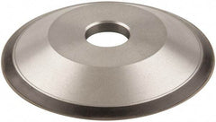 Norton - 6" Diam, 1-1/4" Hole Size, 3/4" Overall Thickness, 150 Grit, Type 12 Tool & Cutter Grinding Wheel - Very Fine Grade, Diamond, Resinoid Bond - USA Tool & Supply