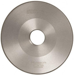 Norton - 6" Diam, 1-1/4" Hole Size, 3/4" Overall Thickness, 150 Grit, Type 15 Tool & Cutter Grinding Wheel - Very Fine Grade, Diamond, Resinoid Bond - USA Tool & Supply