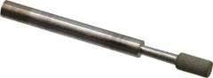 Norton - 1/8" Head Diam x 1/4" Head Thickness Diamond (Abrasive) Grinding Pin - 1/8" Shank Diam x 1-1/2" Shank Length, Very Fine Grade, 220 Grit - USA Tool & Supply